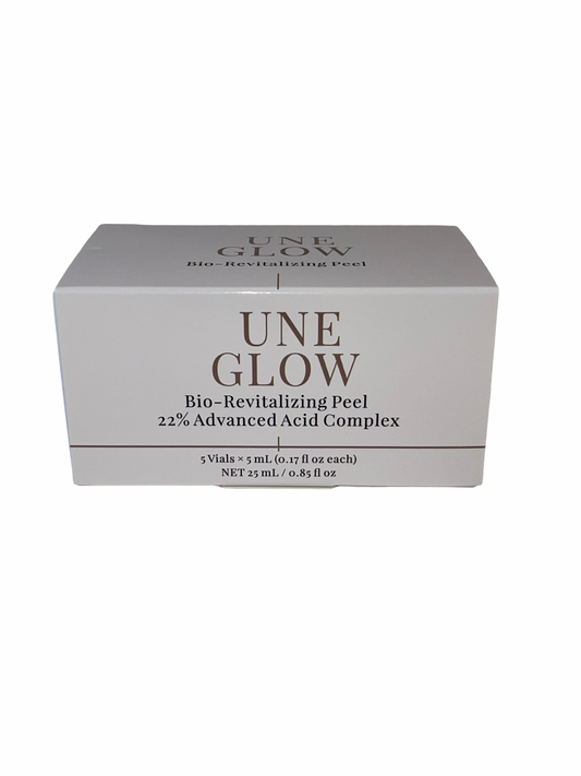 UNE GLOW Bio-Revitalizing Peel
22% Advanced Acid Complex