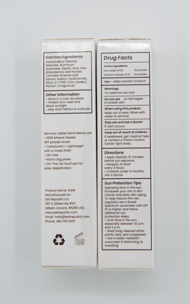 SUNE Illuminate Powder Sunscreen SPF 50